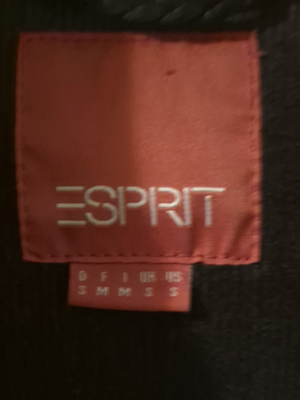 Esprit Brown Corduroy Zip-Up Jacket (S) - Picture 4 of 6
